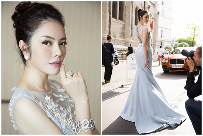 Princess Ly Nha Ky flaunted her noble appearance on red carpet of Cannes day 2