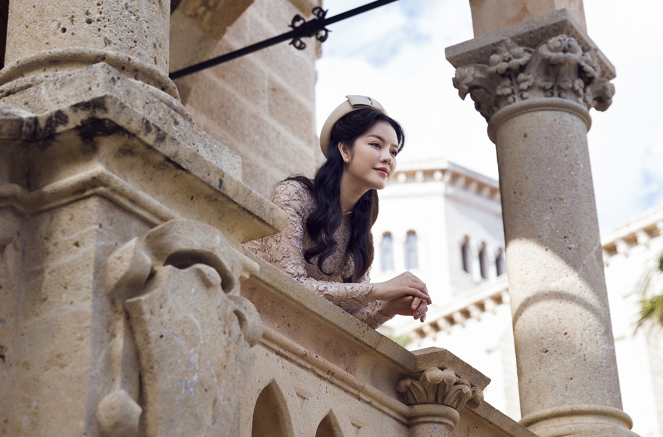 Ly Nha Ky turned into Classic lady in Monaco